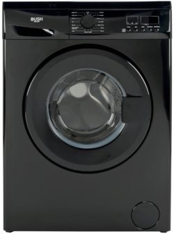 Bush WMDF814B 8KG 1400 Spin Washing Machine - Black.